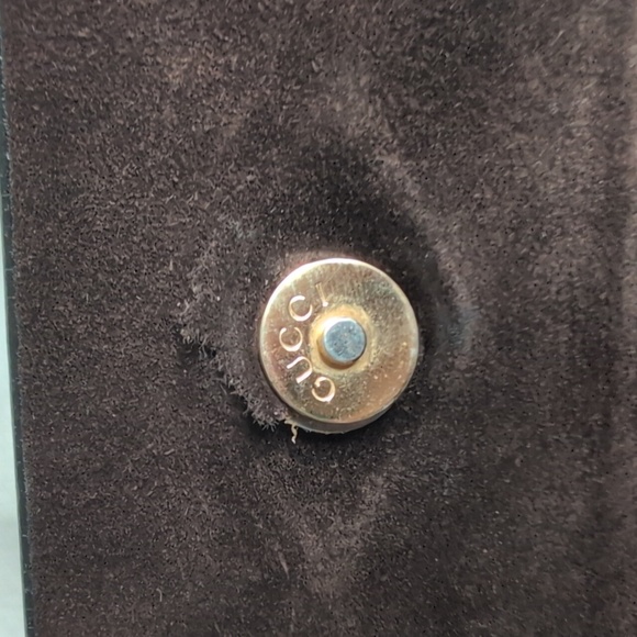 Gucci Vintage Metallic Brown Handbag with Bamboo Handle - Picture 8 of 12